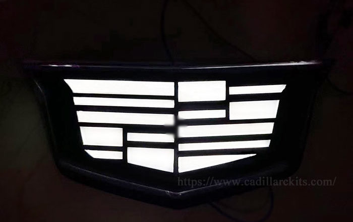 cadillac led emblem