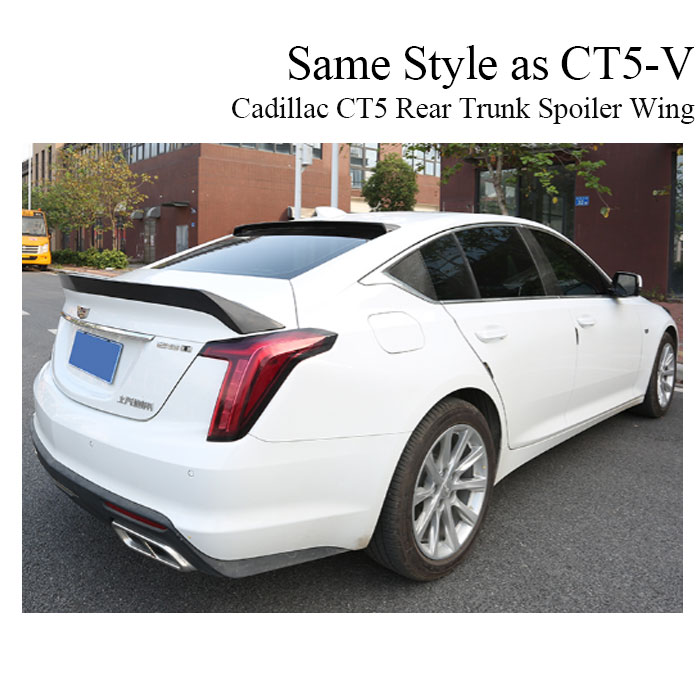 Cadillac CT5 Rear Trunk Spoiler Wing
