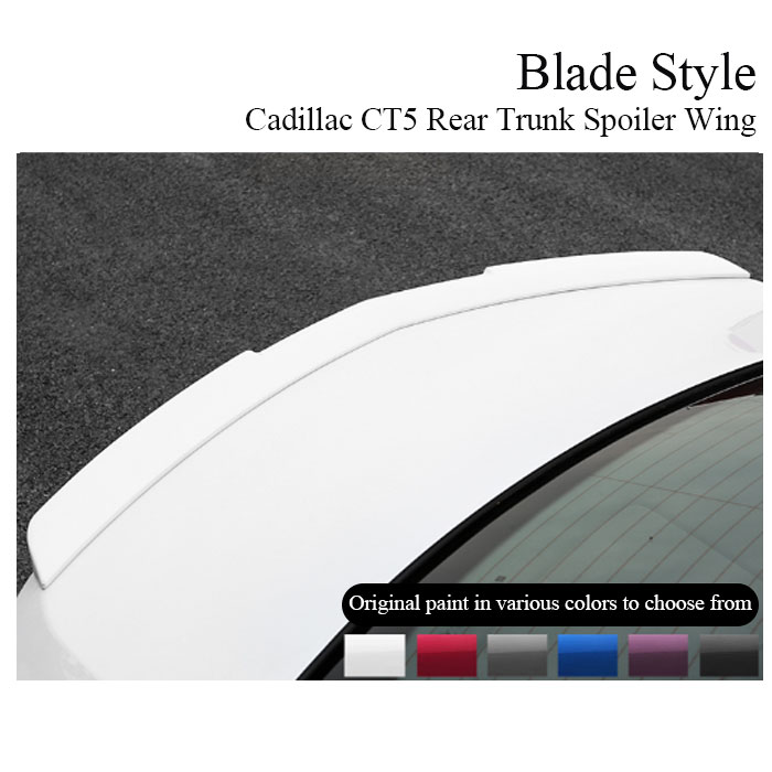 Cadillac CT5 Rear Trunk Spoiler Wing