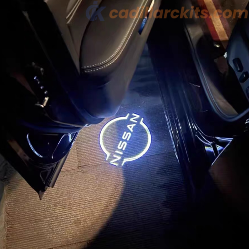 nissan door projector lights