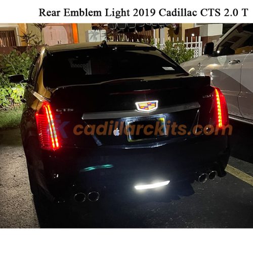 Dynamic Cadillac Rear Emblem Light