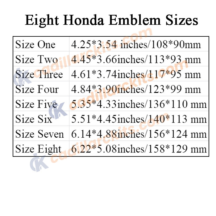 Honda Led Emblem