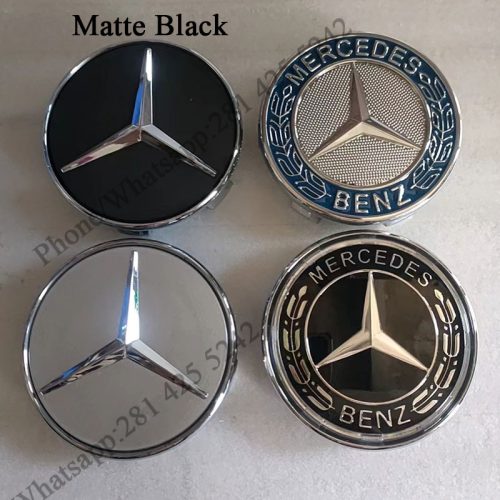 Mercedes Benz Floating Center Caps for Stock Wheels