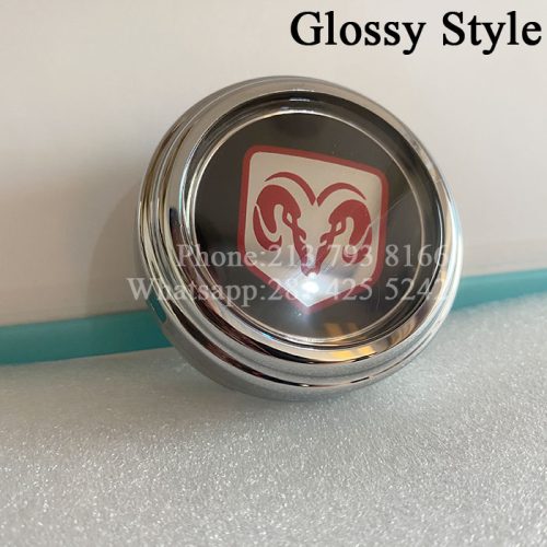 Dodge Floating Center Caps 63mm (Glossy Style)