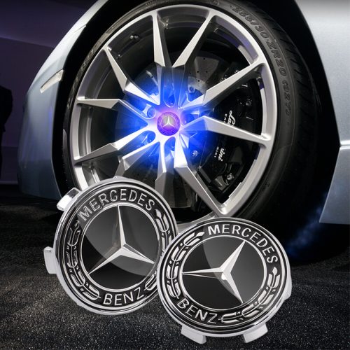 Mercedes Benz Floating Center Caps for Stock Wheels