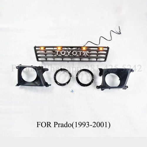 Grill with Toyota Letter Combo for Toyota Land Cruiser 1993-2001