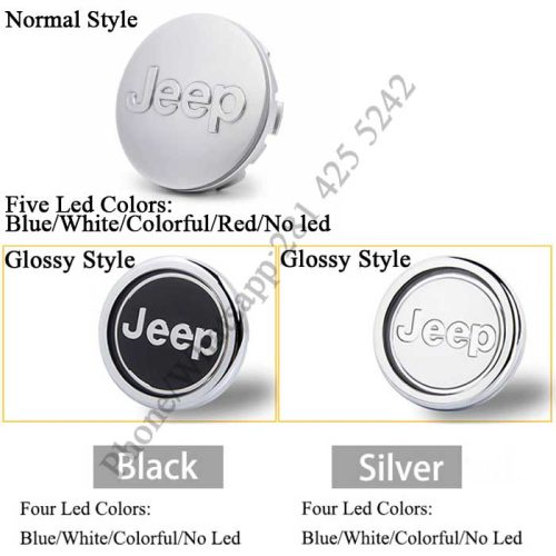 Jeep Floating Center Caps 63mm