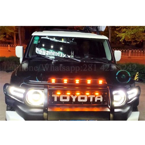 Toyota FJ Cruiser Letters Grille With LED Amber Light (2007–2014)