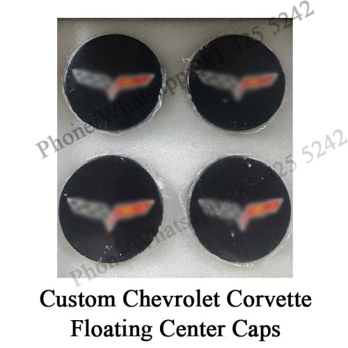 Custom Chevrolet Corvette Floating Center Caps