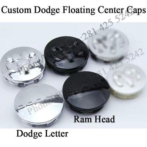 Custom Dodge Floating Center Cap (63mm)