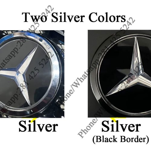 Dynamic Mercedes Light up Emblem 183mm