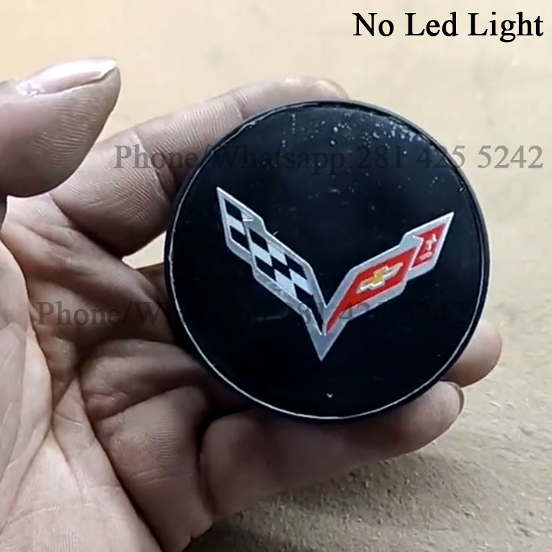 Corvette floating LED center caps
