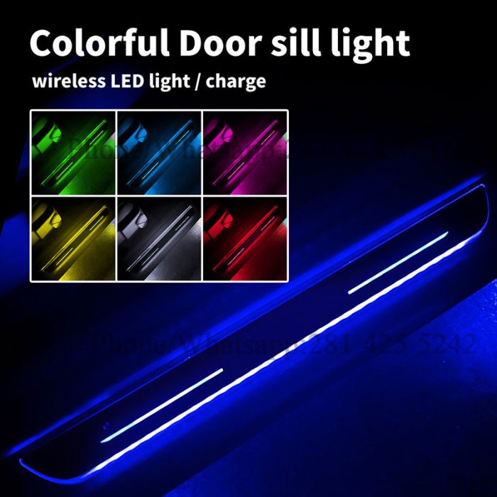 Custom Wireless Illuminated stuff plate for Audi A3 Sportback - Image 3