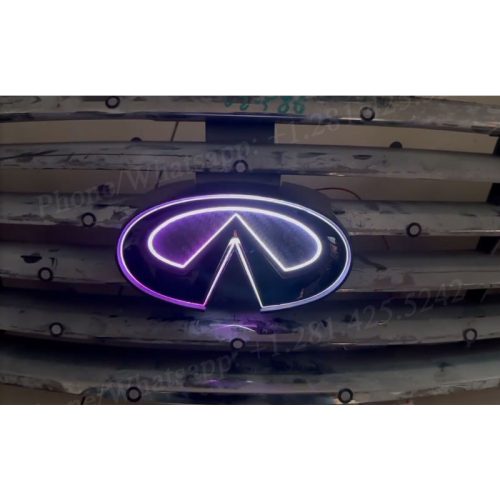 Multicolored LED Emblem for Infiniti G37 Coupe