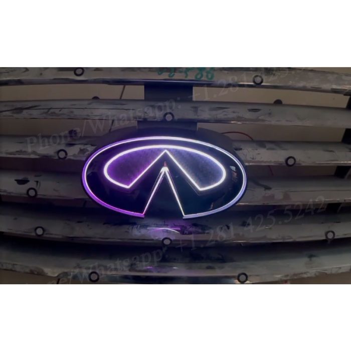 Multicolored LED Emblem for Infiniti G37 Coupe