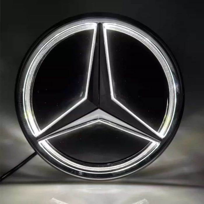 1ST Generation Mercedes Light up Emblem (205mm) - Image 3