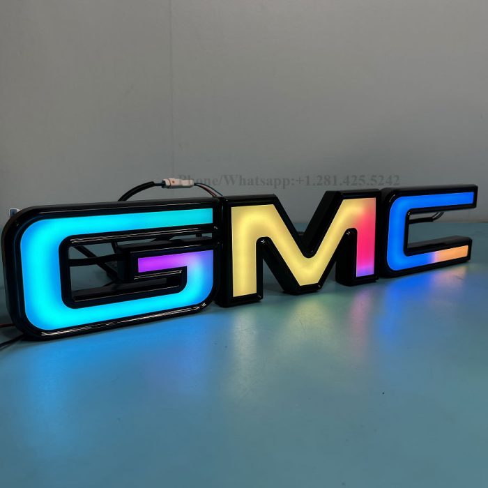 Dynamic GMC Sierra 3500 Light up Emblem (2019-2025)