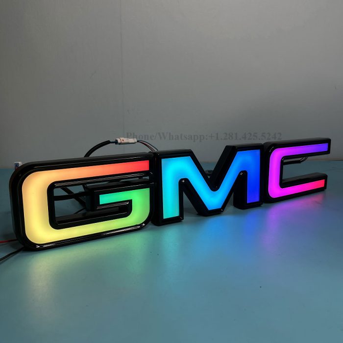 Dynamic GMC Sierra 3500 Light up Emblem (2019-2025)