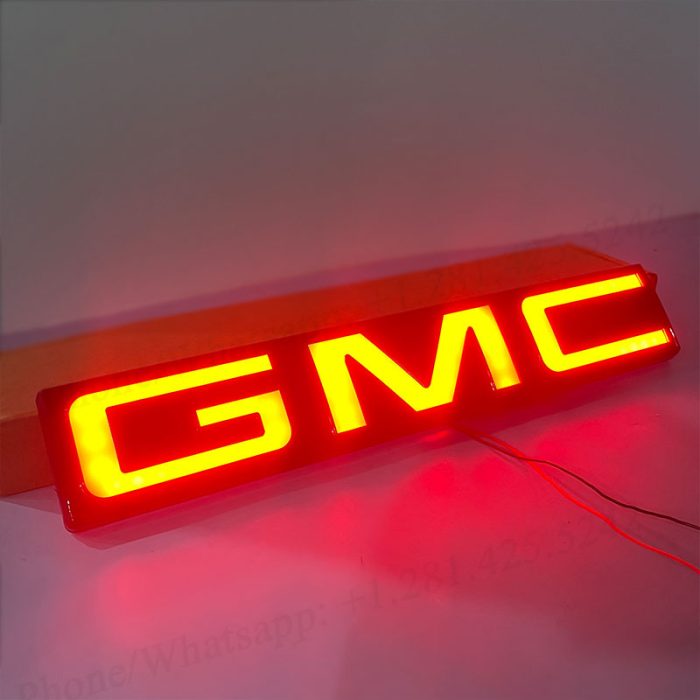 Dynamic GMC Sierra Rear Led Emblem (2019-2025)