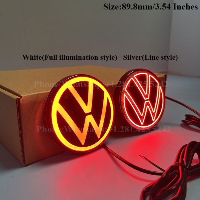 Dynamic VW Rear LED Emblem for Passat (2020-2022) - Image 3