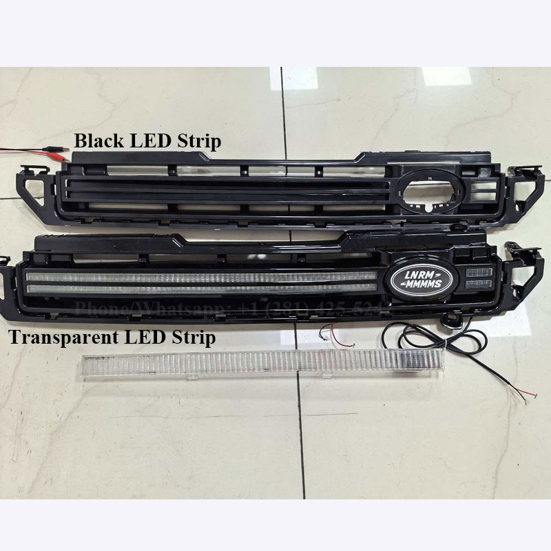 LED Grille & Emblem Light Kit for Land Rover Defender — Illuminated Front Badge & Grille Logo